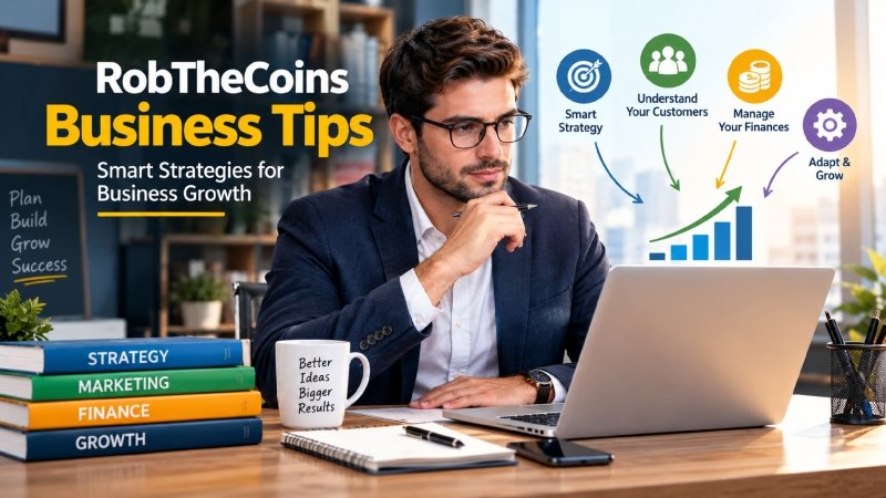 RobTheCoins Business Tips
